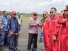Langit Banjarbaru Bergemuruh! Jupiter Aerobatic Team Tampil Spektakuler, Gubernur Muhidin Beri Apresiasi Tinggi