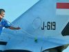 Jelang Hari Bakti TNI AU Ke-79, Lanud Sjamsudin Noor Rawat Monumen MiG-17 dan Kobarkan Semangat Bakti untuk Indonesia Maju