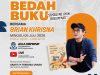 Dispersip Kalsel Hadirkan Brian Khrisna, Ajak Masyarakat Bedah Novel Seporsi Mie Ayam Sebelum Mati