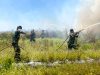 Tak Berhenti Setelah Api Padam, Satgas Lanud Sjamsudin Noor Pantang Menyerah Hadapi Karhutla, Kerahkan Pasukan Darat dan Water Bombing